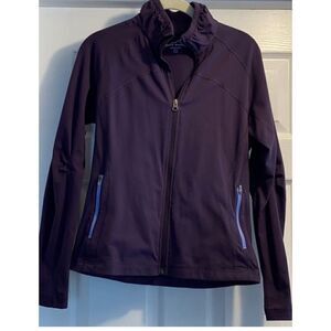 Eddie Bauer purple light weight jacket Sz m